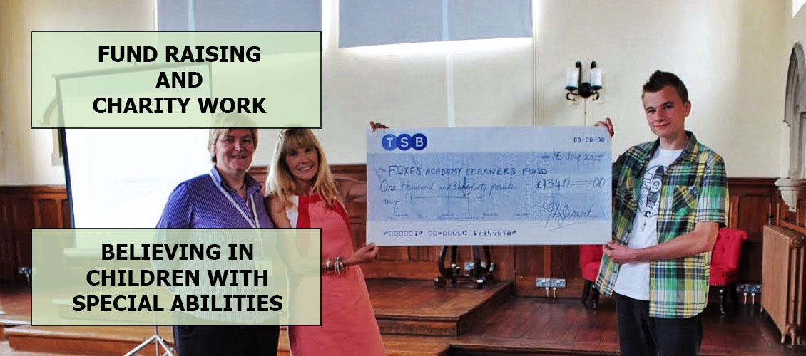 Fund raising and charity work